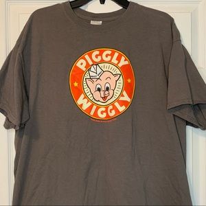 Retro Piggly Wiggly T-shirt Mens XL